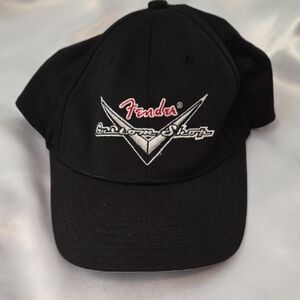 Mens Baseball Cap Hat Fender Brand Guitars Music